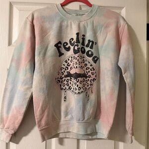 Tie-Dye 'Feelin' Good' Sweatshirt